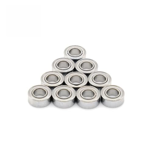 Lot de 10 roulements MR105zz ABEC-7 conçus avec des composants durables pour une fluidité maximale