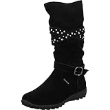  Lepi Stiefel Größe 36 EU Schwarz (Schwarz)