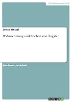 Wahrnehmung Und Erleben Von Angsten 3668137617 Book Cover