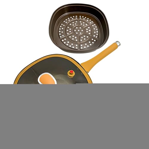 Tanxier Antihaft Bratpfanne 30 cm mit Deckel KIU7SPT09035LKOPZ