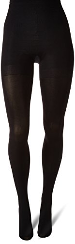Gold Toe Women's High Waisted Opaque Tights, 1 Pair, Black, C3