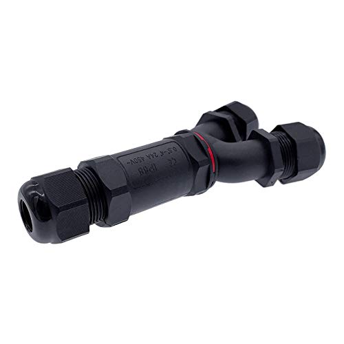 Waterproof 5-Pin IP68 T-Connector Cable Sleeve - 450V Rating, Outdoor Electrical Connection 6 thumbnail image