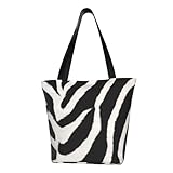 Grande capacità: misura 33 cm di altezza, 28 cm di larghezza e 18 cm di profondità, questa borsa per la spesa casual da donna a spalla singola può facilmente ospitare bottino della spesa, teli da spiaggia o anche una piccola anguria. Leggero ma resistente, è il massimo delle borse per la spesa di grande capacità.