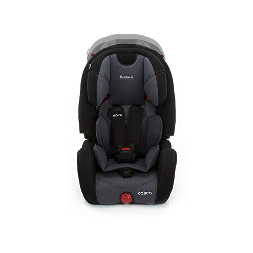 Cadeirinha com Isofix Evolve-X 9 a 36 Kg Cosco - Cinza Sport