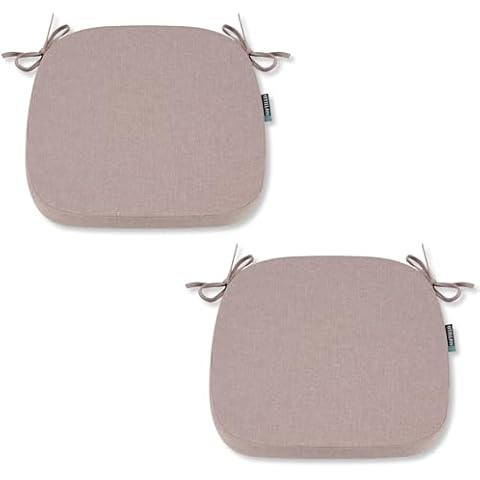 Comfortable Chair Cushion with Ties - Pack of 2 Cover