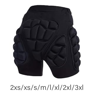 DRHTDXEJ Protection 3D des hanches - Short de protection rembourré pour le ski, 8 tailles