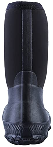 TENGTA Men's Waterproof Fishing Hunting Boots Durable Insulated Rubber Neoprene Rain Boots Womens Winter Snow Work Shoes4