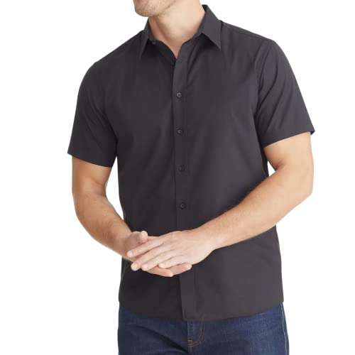 UNTUCKit Coufran Wrinkle-Free Short Sleeve Button Down Shirt2
