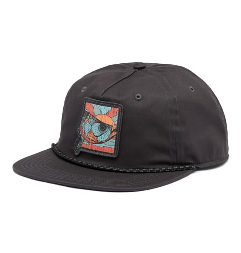 Columbia Unisex PFG Tack Snap Back Hat Shark/Sunset Fish Graphic One Size