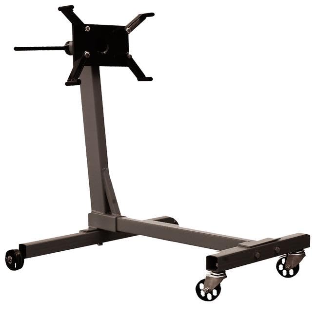 GEAR4GARAGE 450kg Engine Stand – Heavy Duty Rotating Motor Mount with Adjustable Arms & Swivel Castor Wheels