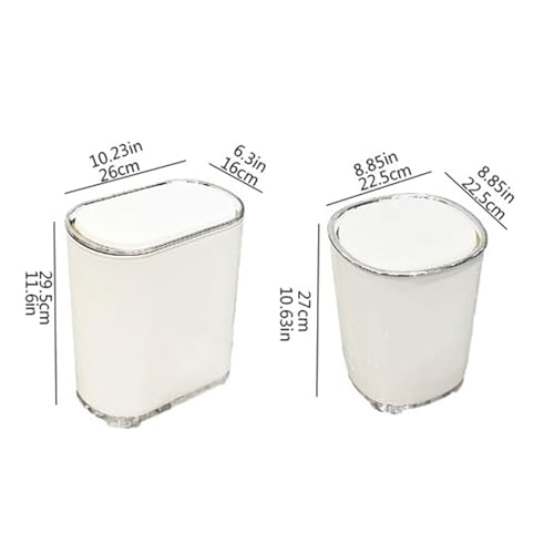 Poubelle pour la maison robuste à poussoir moderne - 3