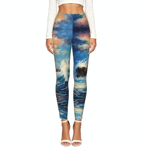 Leggings de compresión suave Lighthouses para mujer ropa de gimnasio cómoda 2