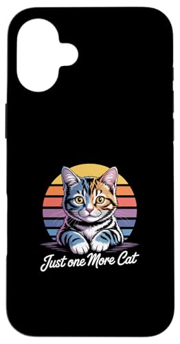 Just One More Cat �X�}�z�P�[�X iPhone 16 Plus �p