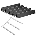 SHINESTAR Grill Parts for Weber Spirit I & II 300 Series,E/S 310 320 330 and GS4 II 300 Series with Front Control,Replacement for 15.3" Weber Spirit Flavorizer Bars 7636 & 18" Burner Tubes Set 69787