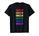 LGBTQ divertido día de San Valentín individual AF LGBT arco iris orgullo gay