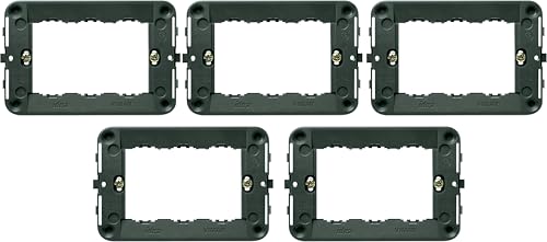 ECI ELETTROFORNITURE 5 PEZZI 16713 Supporto 3 Moduli SERIE...