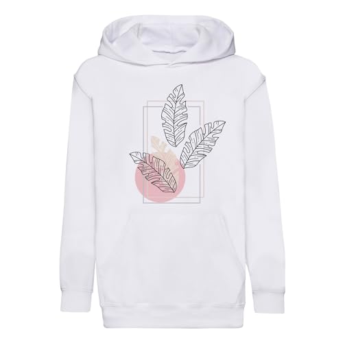Sweat à capuche enfant au tissu premium et imprimé jungle durable