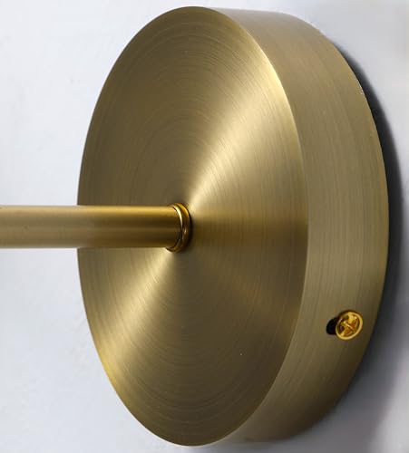 Image of 30 Inch Gold Bathroom Light Fixture