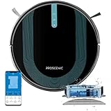 Proscenic 850T Robot Vacuum Cleaner, 3-in-1 Robot Vacuum and Mop, APP/ Alexa/ Google Home Control, Robotic Vacuum with 3000Pa Strong Suction, Ideal for Carpets and Hard Floors, Boundary Strip