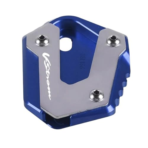 Plaque d'extension béquille latérale V-Strom 650 aluminium CNC - 3