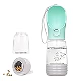 GUDYMSKY Portable Dog Water Bottles with Leakproof Durable Bowl Dispenser Water & Food Container Dog Water Bottle for Outdoor and Pet Enthusiasts