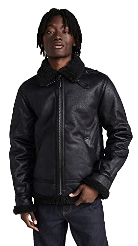 Alpha Industries �����Y B-3 �V�F���p ���b�h �W���P�b�g US �T�C�Y: Medium �J���[: �u���b�N