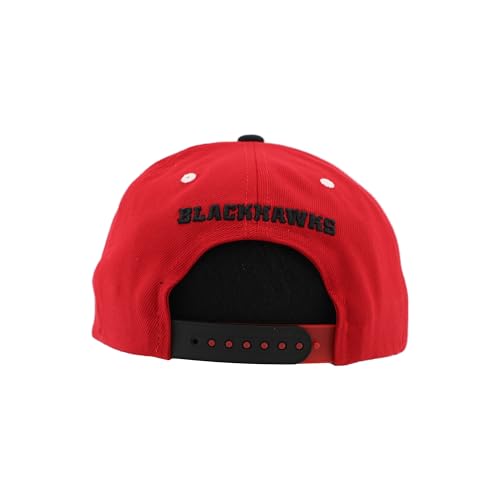 Image of ZHATS NHL Unisex-Adult NHL Officially Licensed Adjustable Snapback Hat Flat Bill Z11 Icon Two Color