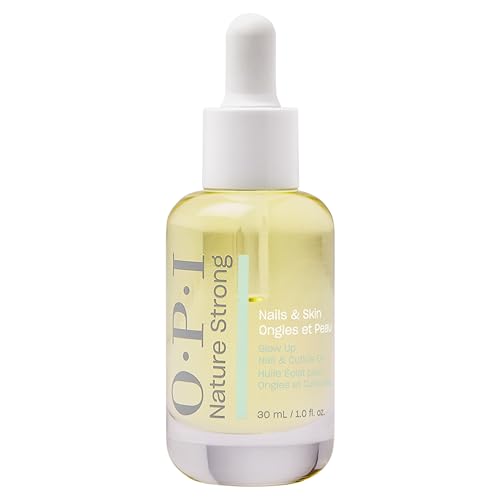 OPI Nature Strong Skincare Glow Up - Aceite para Uñas y Cutículas - Tratamiento con Vitamina E - Aceite para Uñas Dañadas (30ml)