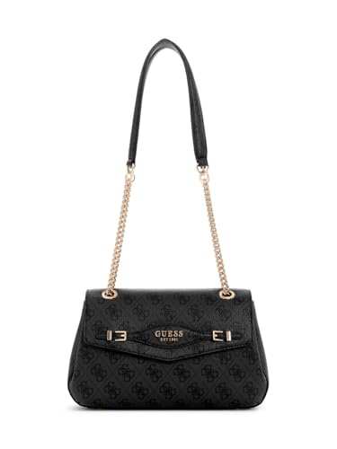 Sac bandoulière GUESS Katya Coal Logo convertible et élégant pour femme
