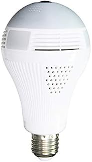 TELECAMERA SORVEGLIANZA WI FI BULBO 360° CONTROLLO REMOTO WIRELESS