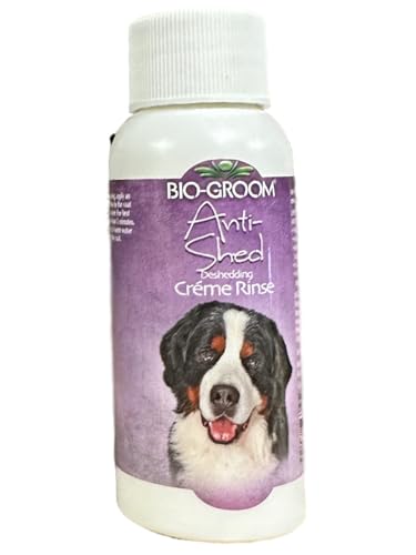 Bio-groom - Acondicionador anticaspa y enredos para perros - Acondicionador para perros - Menos esfuerzo de cepillado - Cuidado y cuidado de cachorros - Doble pelo o razas largas - 59 ml