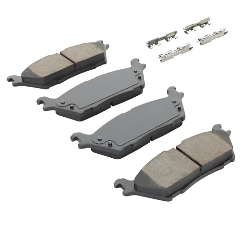 Image of QUALITY-BUILT Rear Ceramic Brake Pads, Black Series 1003-1790C, Compatible with 2015-2021 Ford /Lincoln (Expedition,F-150,Navigator)