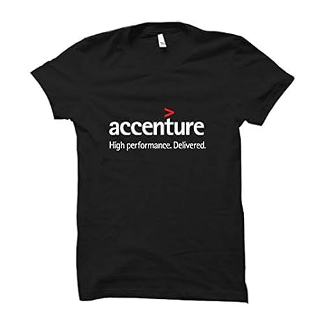 Shop Accenture Round Neck T-Shirt 