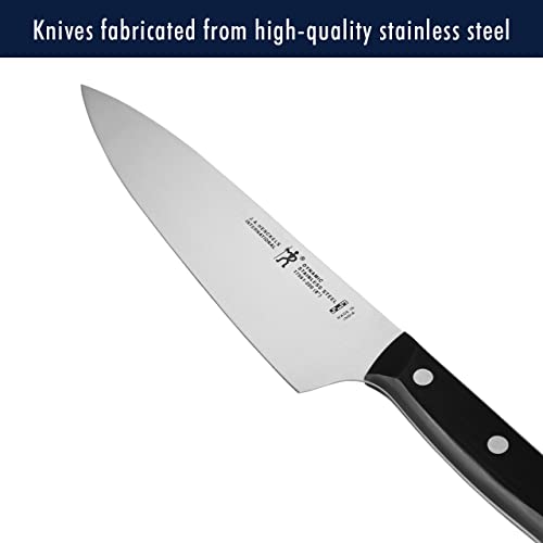 HENCKELS Dynamic Razor-Sharp 12-Piece Knife Set, Chef Knife, Bread Knife, Steak Knife, German Engineered Informed by 100+ Years of Mastery