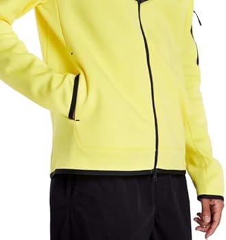 yellow and black tech fleece