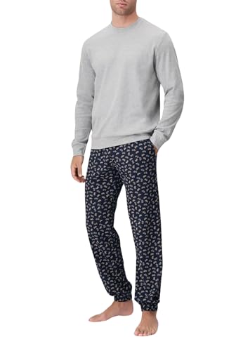 88% Cotone 12% Poliestere PEROFIL Pigiama Uomo Caldo Cotone VPRT92976