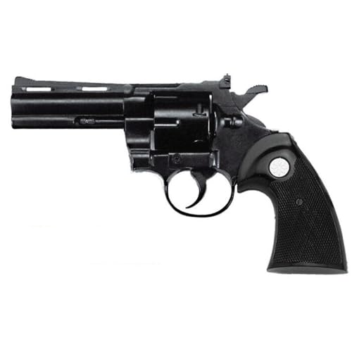 Kimar Salve Python Revólver de Disparo Superior de 4 '', Calibre 380 mm (Negro)