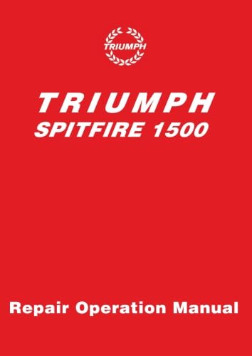 Triumph Spitfire 1500: Repair Operation Manual