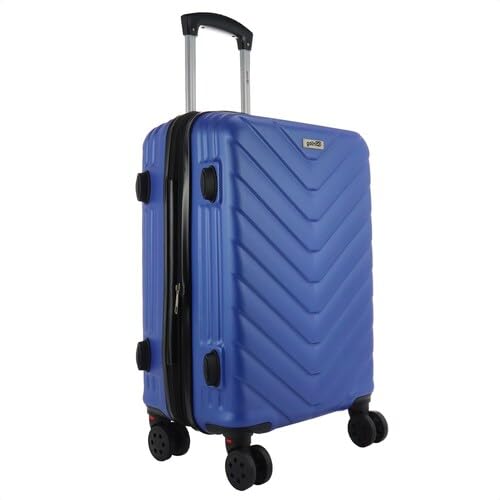 La mejor comparación de Maletas en el centro los 5 mejores. 47 Maleta de Viaje de 26' con capacida de 25 kgs. Maleta Rígida-Cierre expandible – Ruedas 360, desmontables Asa Telescópica y Candado de Seguridad –Material ABS (azul)