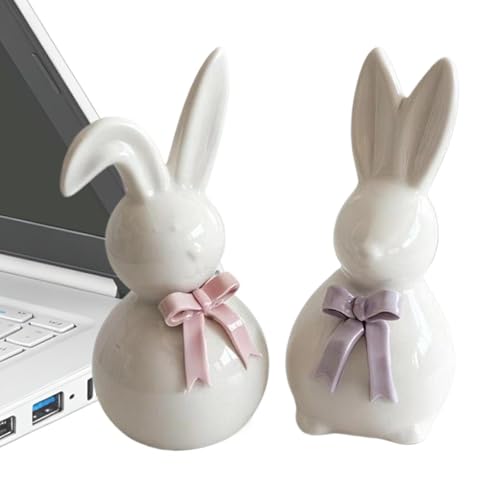Figurine lapin de Pâques originale à offrir pour décorer une table festive - 2