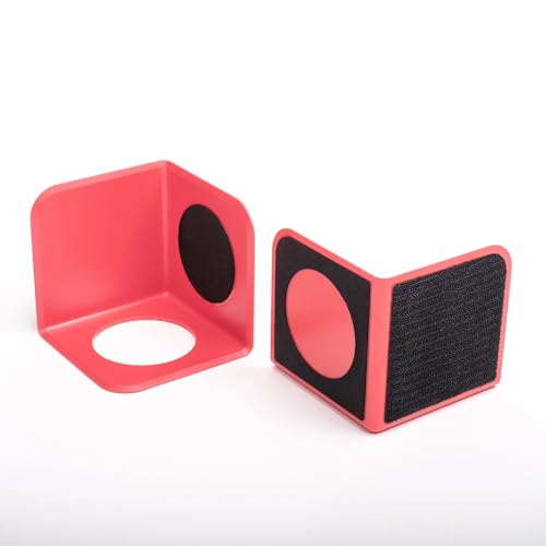 rati Nook - Dispositivo di ritenuta per Bagagli per Il Bagagliaio I con Velcro E Cuscinetti Antiscivolo I Aiuto al carico I organizzatore I 2 Pezzi - Rosso