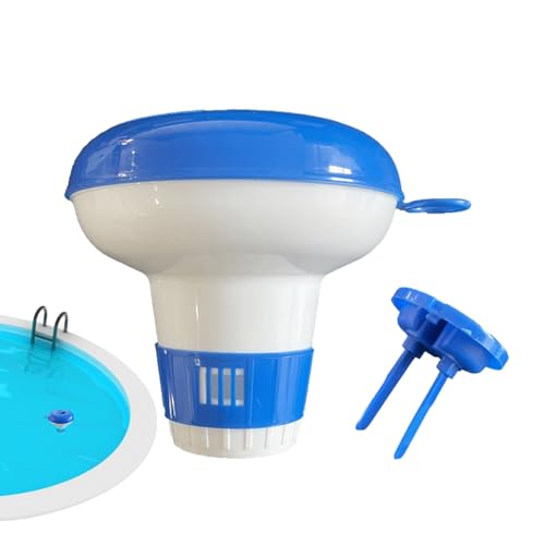 Dosificador Cloro Piscina Flotante, 12cm Flotador Cloro Piscina, para Jacuzz, Piscinas, Descontaminación De Spas, Parque Acuático, Oceanario