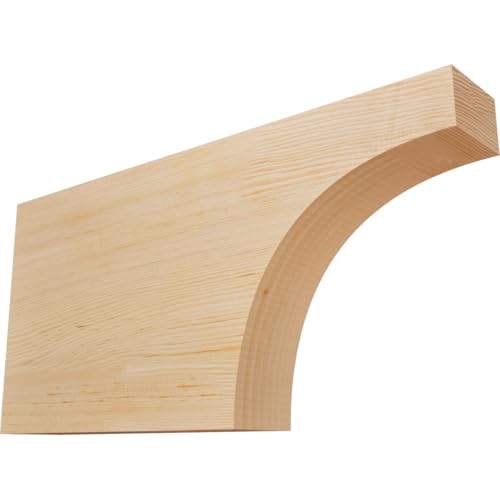 3 1/2"W x 12"H x 24"L Huntington Smooth Rafter Tail, Douglas Fir