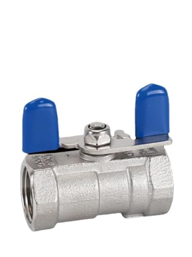 Válvulas de bola de acero inoxidable DN15 con mango compacto 5