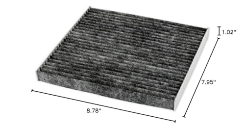 EPAuto CP133 (CF10133) Premium Cabin Air Filter include Activated Carbon Compatible with Toyota Corolla (2002~2008), Matrix (2003-2008) - Thumbnail 6