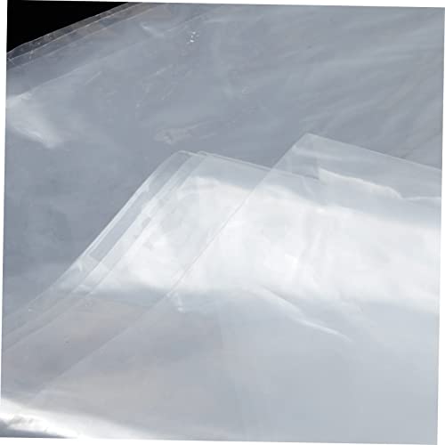 10pcs Dry Clean Suit Garment Bags Gusseted Dustproof Jacket Covers Hanging Pouches for Clothes Storage2