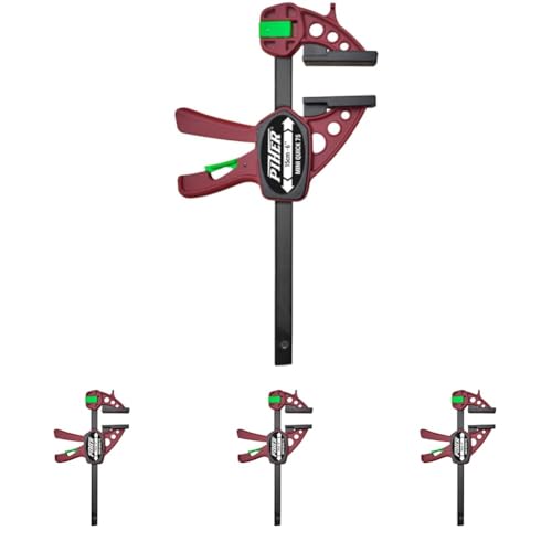 Serre-joint mini Quick réversible PIHER - 30 cm - 52430 (Lot de 4)