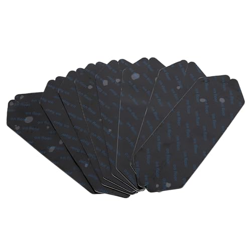 16 peças de tapete de fita adesiva PU tapete almofada aderente antiderrapante tapete fita de canto a