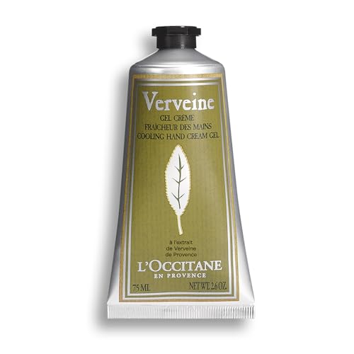 L'OCCITANE Verbena Cooling Hand Cream Gel | Citrus Scented | Vegan & 99% Readily Biodegradable | Luxury & Clean Beauty Hand Care for All Skin Types
