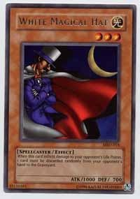 yugioh magical hats card Yu-Gi-Oh! - White Hat (MRD-016) - Metal Raiders - Unlimited Edition Expansion Set:Pokemon 151 - Single Pack Magneton promo extended art case Unique Super Rare card Is This The Best